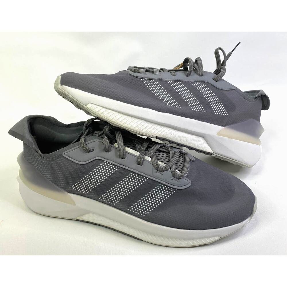 adidas Avryn "Grey Three/Grey Three/Grey Two" Unisex Running Shoe, Men Sz 11